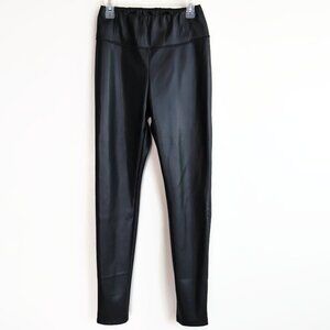 Faux Leather Black Leggings - Size M - Ricki's - Polyurethane Pants - Soft